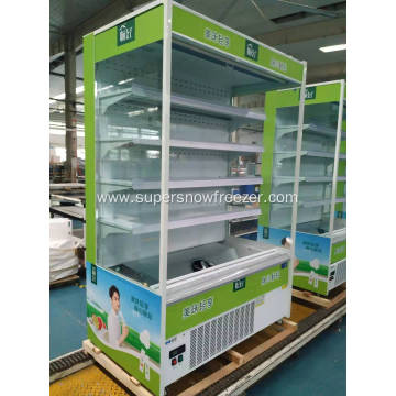Multideck supermarket refrigerated display cooler freezer